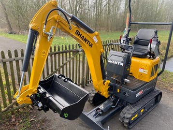 Shantui SE12SR Minigraver 2025 | 1200kg | Kubota, Graafmachine
