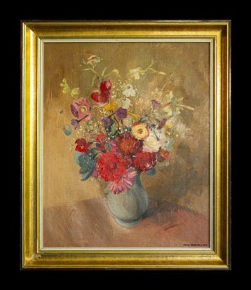 Frans Depooter (1898-1987) - Fleurs au vase, Antiek en Kunst