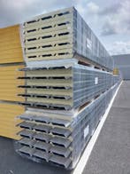 Restpartij, dakplaten,30/40/60 mm, Antraciet,sandwichpanelen, Verzenden, Nieuw