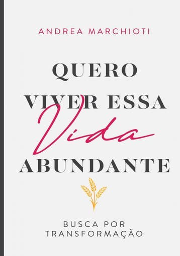 Quero Viver Essa Vida Abundante | Andrea Marchioti | Nieuw, Ophalen of Verzenden, Nieuw, Andrea Marchioti
