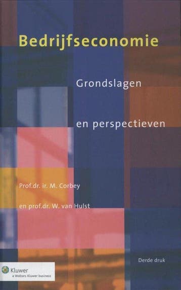 9789013080766 Bedrijfseconomie | Tweedehands, Verzenden, Zo goed als nieuw, M. Corbey