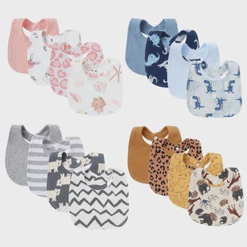 4-delige Baby Slab set met Cartoon Prints - Katoen - Voor Jo, Kinderen en Baby's, Verzenden, Nieuw