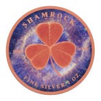 Niue. 2 Dollars 2022 1oz Niue Shamrock Galaxy Via Lactea