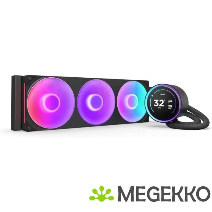 NZXT Kraken Elite 360 RGB Black 2024, Computers en Software, Computerkoelers, Nieuw, Verzenden