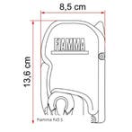 Fiamma F45S 190 Titanium-Royal Blue, Caravans en Kamperen, Ophalen of Verzenden, Nieuw, Fiamma