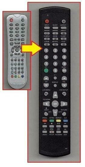 Afstandsbediening TFDVD-1515, Verzenden, Nieuw
