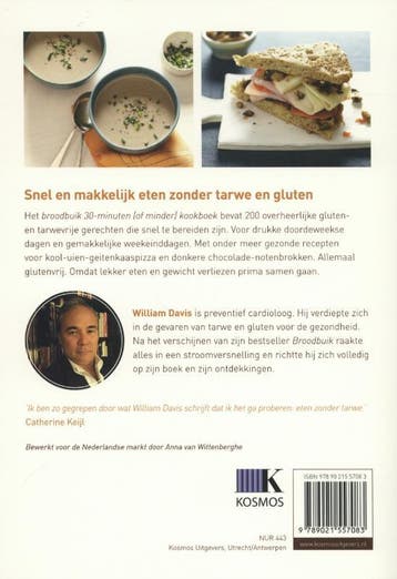 Broodbuik 30-minuten (of minder) kookboek 9789021557083, Verzenden, Gelezen, William Davis