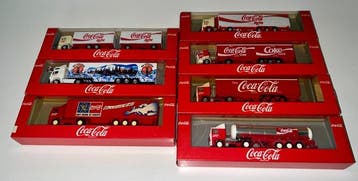 Albedo 1:87 - Model vrachtwagen (7) - Coca-Cola promotional, Hobby en Vrije tijd, Nieuw