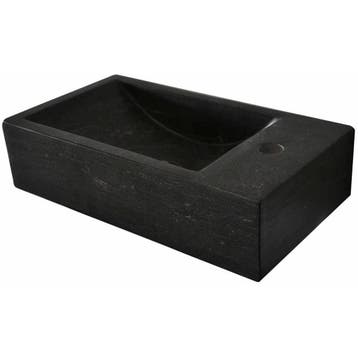 Wiesbaden Raw - Fontein Rechts - 40x22x10cm - Hardsteen, Ophalen of Verzenden, Nieuw