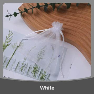 100x Organza Zakjes - Cadeau, Sieraden & Feest - Diverse Mat, Verzenden, Nieuw