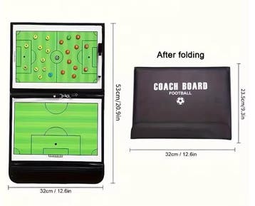 Magnetisch Tactiekbord Voetbal 54 cm Opvouwbaar, Verzenden, Nieuw