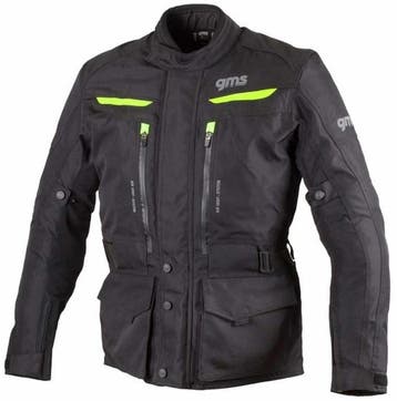 gms Gear Zwarte Neon Textiele Motorjas, Nieuw met kaartje, Jas | textiel, Gms, Heren