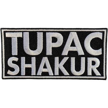 Tupac - Text Logo - Patch officiële merchandise, Ophalen of Verzenden, Nieuw, Kleding