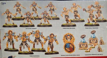 Tomb Kings Blood Bowl Team (Warhammer nieuw), Hobby en Vrije tijd, Ophalen of Verzenden, Nieuw