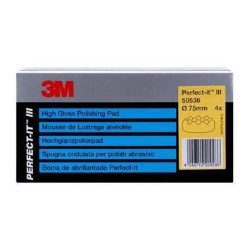3M 50536 wafelpad geel 76mm 4 stuks 3M-50536, Ophalen of Verzenden, Nieuw