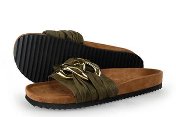Graceland Slippers in maat 38 Groen, Slippers, Verzenden, Zo goed als nieuw, Graceland