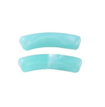 10 x Acryl kralen Imitation Gemstone Cyan ca. 32x8mm (gat..., Ophalen of Verzenden, Nieuw, Kraal