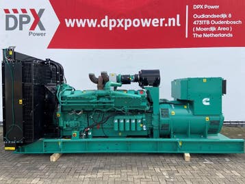 Cummins C1400D5 - 1.400 kVA Generator - DPX-18532-O, Zakelijke goederen, Machines en Bouw | Aggregaten, Ophalen of Verzenden
