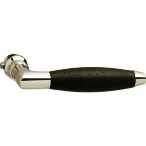 Intersteel enkele deurklink Marloes nikkel/ebbenhout, Verzenden, Nieuw
