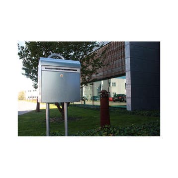 Allux KS200 wandbrievenbus staal - gegalvaniseerd, Verzenden, Nieuw