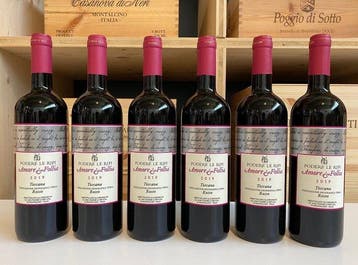 2019 Podere Le Ripi Amore e Follia - Toscane IGT - 6, Nieuw