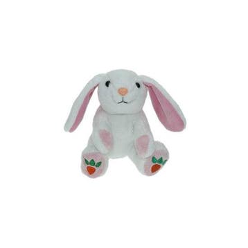 Cornelissen konijn knuffel - pluche - wit - 14 cm, Kinderen en Baby's, Speelgoed | Knuffels en Pluche, Verzenden, Nieuw