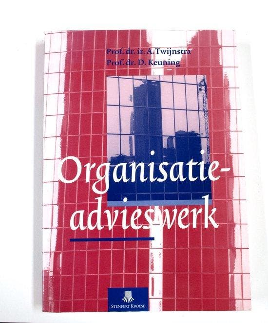 ORGANISATIE-ADVIESWERK DR 2 9789020727043 A. Twijnstra, Boeken, Economie, Management en Marketing, Gelezen, Verzenden