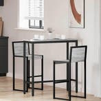 vidaXL Tafel Grijs Sonoma 100 x 40 x 100,5 cm Engineered, Verzenden, Nieuw, Overige houtsoorten, Minder dan 50 cm