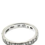 Witgouden Desiree rijring met diamanten; 0,28 ct., Gebruikt, Overige kleuren, Ophalen of Verzenden, 17 tot 18