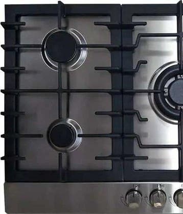 Kaiser Gaskookplaat KG-9356 86cm RVS - Zilver, Witgoed en Apparatuur, Kookplaten, Ophalen of Verzenden, Nieuw