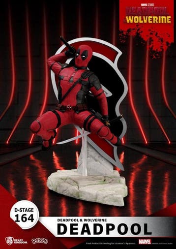Beast Kingdom Marvel Deadpool D-Stage PVC Diorama 16 cm, Ophalen of Verzenden