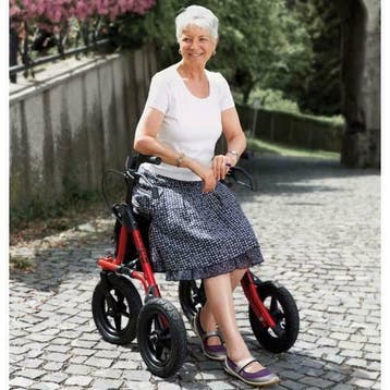 Rollator Dietz Taima XC Outdoor Met Luchtbanden (Nieuw), Ophalen of Verzenden, Nieuw