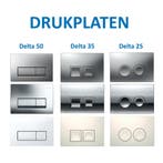 Up100 Toiletset 67 Geberit Econ Compact Rimfree Met Zitting, Ophalen of Verzenden, Nieuw