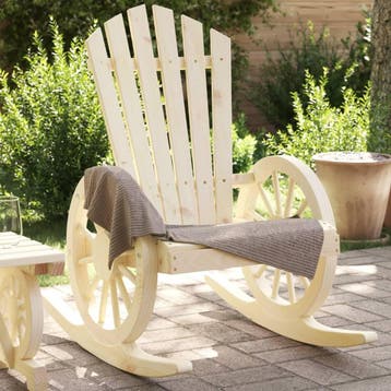 Tuinstoel Adirondack - Tweedekansje | 41% Korting | OP=OP, Tuin en Terras, Tuinstoelen, Ophalen of Verzenden, Zo goed als nieuw