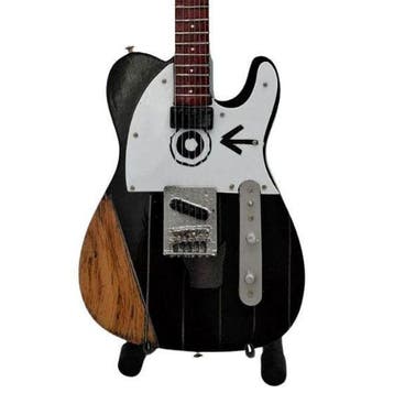 Miniatuur replica Fender gitaar - Eddie Vedder Pearl - Jam, Verzamelen, Ophalen of Verzenden, Nieuw, Pop, Beeldje of Miniatuur