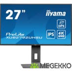 Iiyama ProLite XUB2792UHSU-B6 27  4K Ultra HD IPS Monitor, Computers en Software, Monitoren, Verzenden, Nieuw, Iiyama