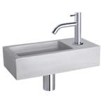 Fonteinset Differnz Ravo Beton 38.5x18.5x9 cm Licht Grijs, Ophalen of Verzenden, Nieuw, Overige typen