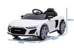 Kinderauto Audi R8 | Wit | Nieuw | Scherpe Prijs, Ophalen of Verzenden, Nieuw, Overige typen