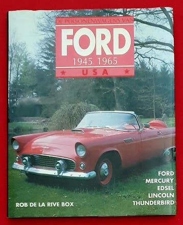 De Personenwagens van Ford USA, 1945-1965, Rob de la Rive, Algemeen, Verzenden, Zo goed als nieuw