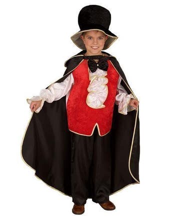 Kostuum Dracula kind + hoed, Ophalen of Verzenden, Nieuw