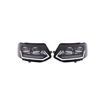 Full LED Koplampen T6.1 Look Transporter T5 2009-2015 CS250, Nieuw, Volkswagen