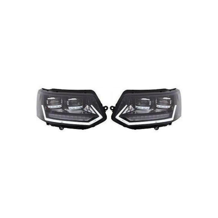 Full LED Koplampen T6.1 Look Transporter T5 2009-2015 CS250, Auto-onderdelen, Verlichting, Nieuw, Volkswagen