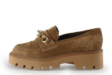Linea Zeta Instappers in maat 39 Beige, Kleding | Dames, Verzenden, Zo goed als nieuw, Linea Zeta, Instappers