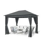 Paviljoen 4 x 3 Austin Antraciet, Tuin en Terras, Partytenten, Ophalen of Verzenden, Nieuw