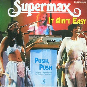 Single vinyl / 7 inch - Supermax - It Aint Easy / Push,..., Verzenden, Zo goed als nieuw, 7 inch, R&B en Soul