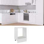 vidaXL Ovenkast Lyon 60x46x81,5 cm bewerkt hout wit, Verzenden, Nieuw, Wit