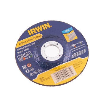 Irwin doorslijpschijf metaal 115x3 (1 st), Ophalen of Verzenden, Nieuw
