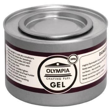 Brandpasta gel - Brandtijd 2 uur - 12 blikken, Verzenden