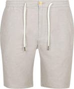 Scotch and Soda Fave Short Cotton Linen Greige maat 30 Heren, Verzenden, Nieuw, Grijs, Scotch and Soda