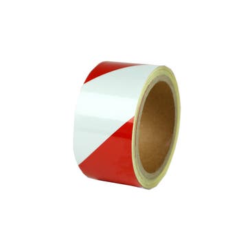 Reflecterende waarschuwingstape - Vlak - Polyvinylchloride, Verzenden